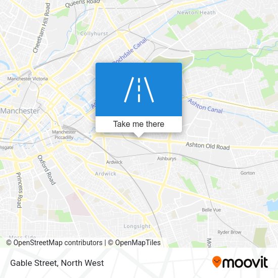 Gable Street map