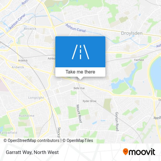 Garratt Way map