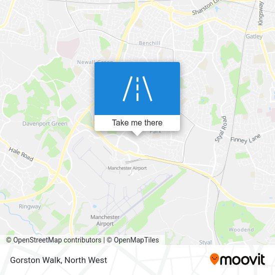 Gorston Walk map