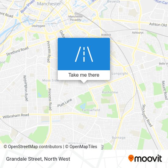 Grandale Street map