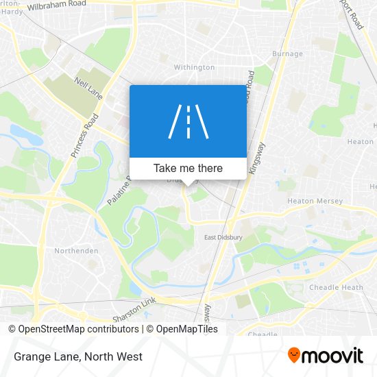 Grange Lane map
