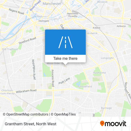 Grantham Street map