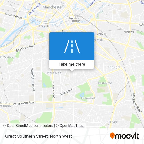 Great Southern Street map