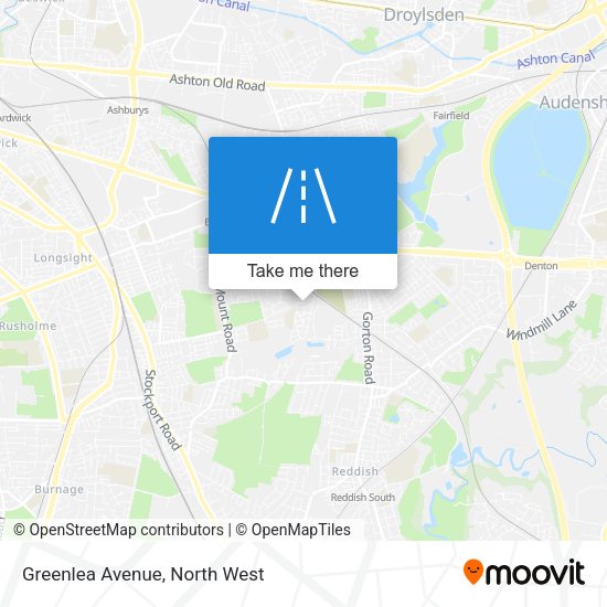 Greenlea Avenue map