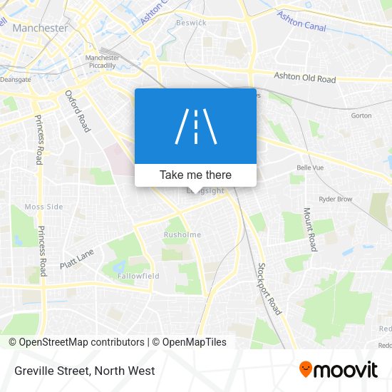 Greville Street map