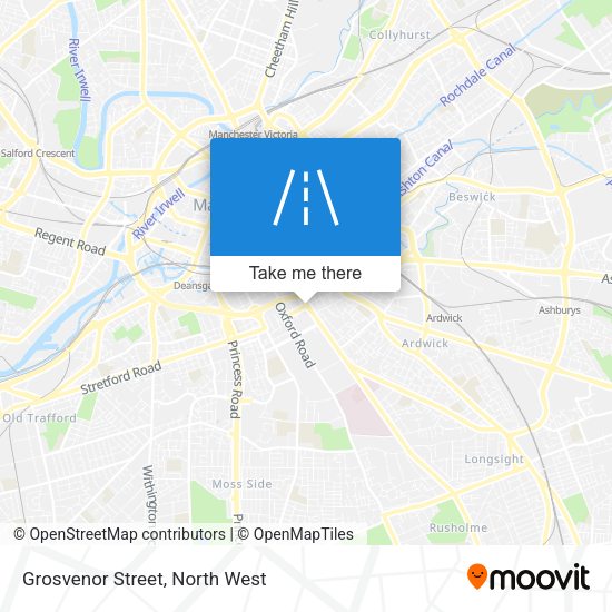 Grosvenor Street map