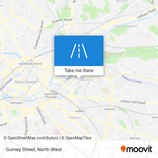 Gurney Street map