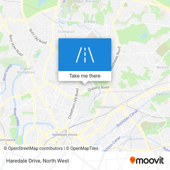 Haredale Drive map