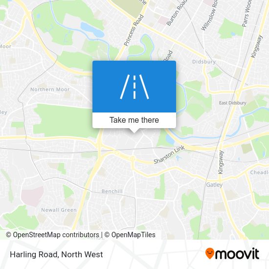 Harling Road map