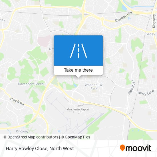Harry Rowley Close map
