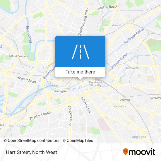 Hart Street map