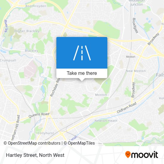 Hartley Street map