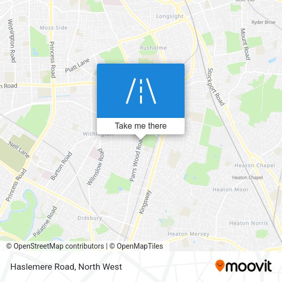 Haslemere Road map