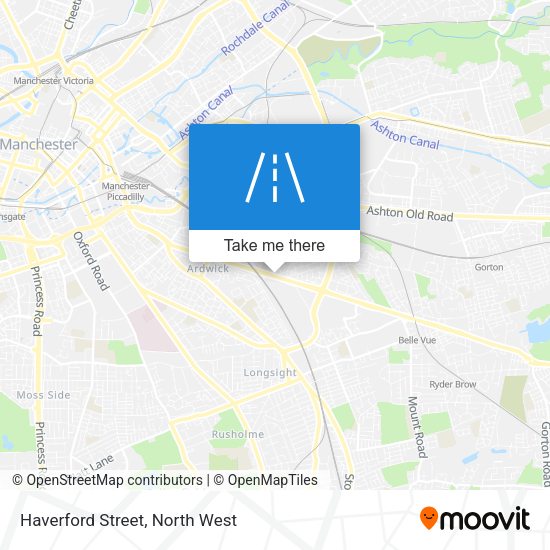Haverford Street map