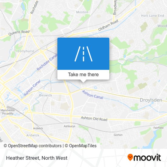 Heather Street map