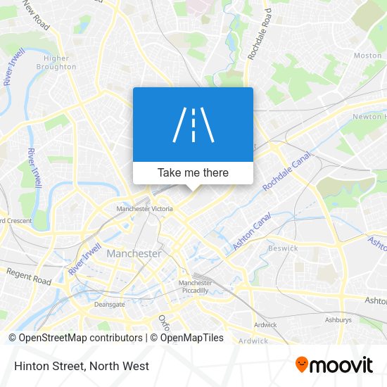 Hinton Street map