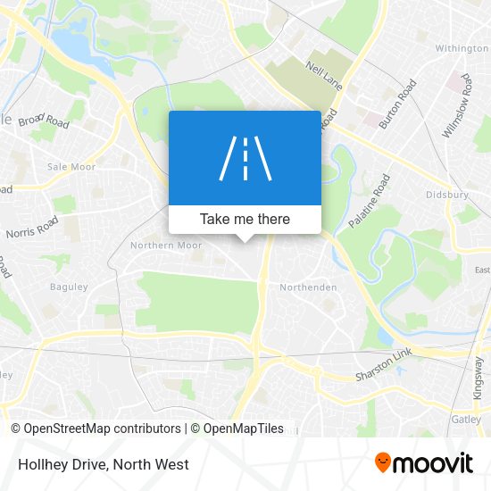Hollhey Drive map