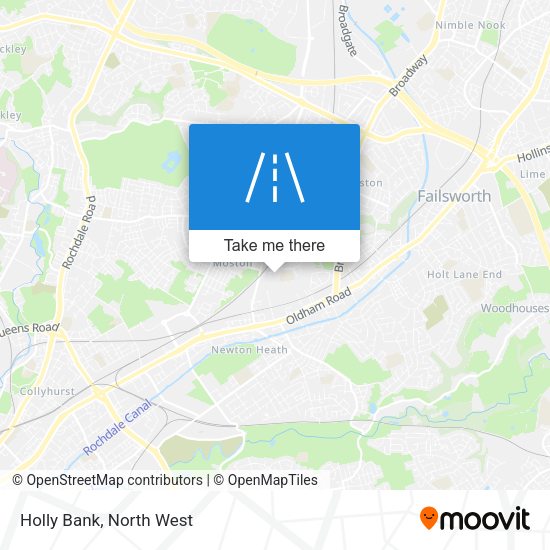 Holly Bank map