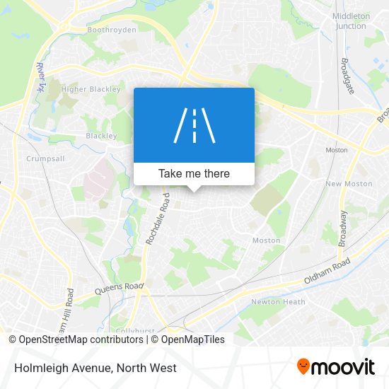 Holmleigh Avenue map