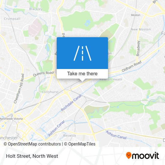 Holt Street map