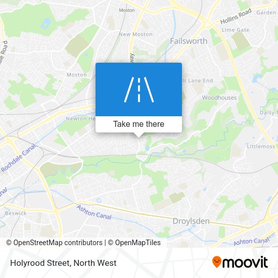 Holyrood Street map