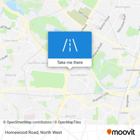 Homewood Road map
