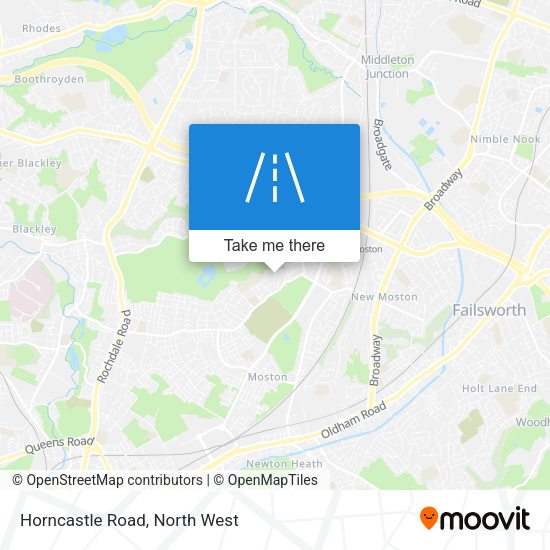 Horncastle Road map