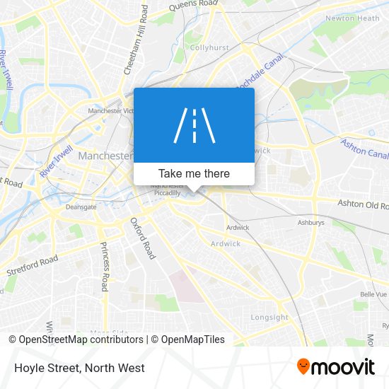 Hoyle Street map