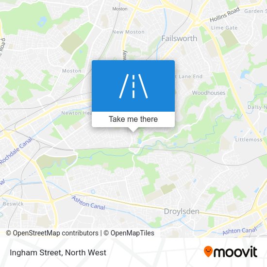 Ingham Street map