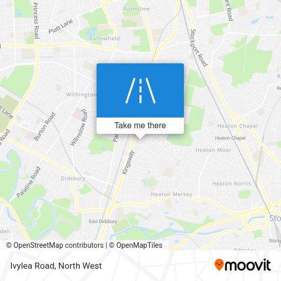 Ivylea Road map