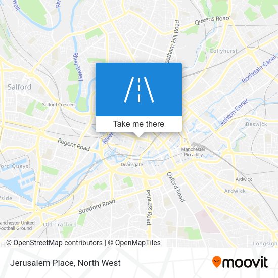 Jerusalem Place map