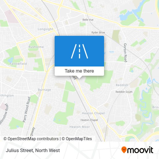 Julius Street map