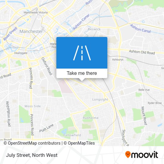 July Street map