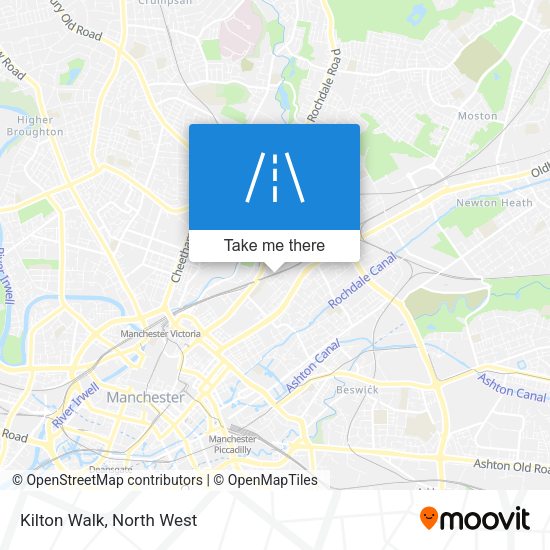 Kilton Walk map
