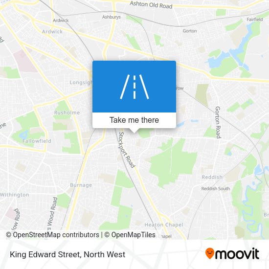 King Edward Street map