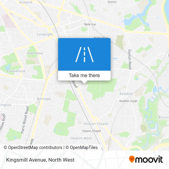 Kingsmill Avenue map