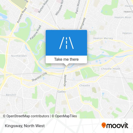 Kingsway map