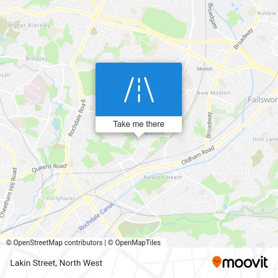 Lakin Street map