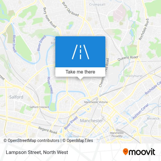 Lampson Street map