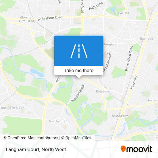 Langham Court map