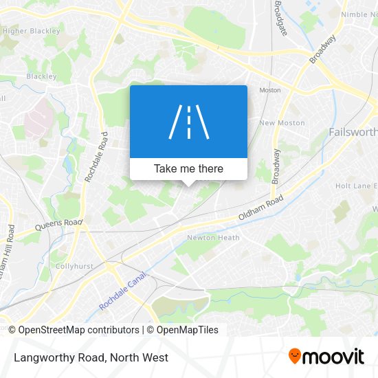 Langworthy Road map