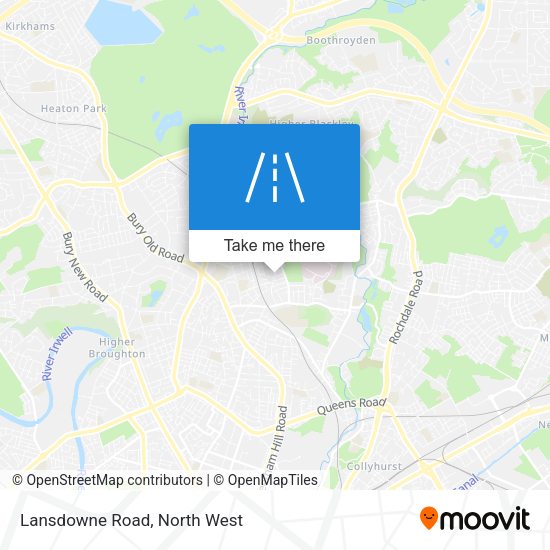 Lansdowne Road map