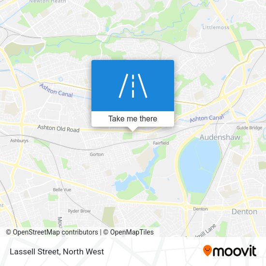 Lassell Street map