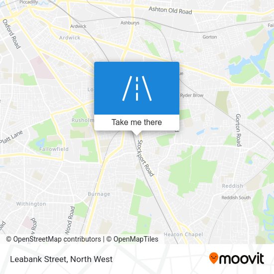 Leabank Street map