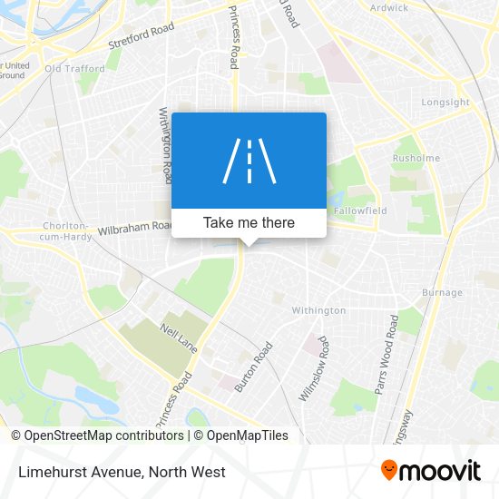 Limehurst Avenue map