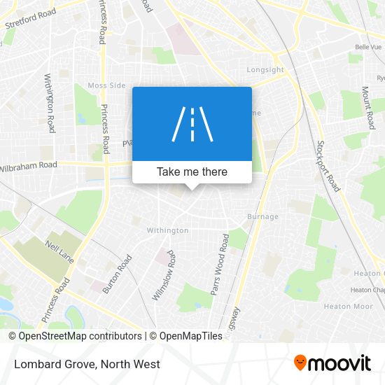 Lombard Grove map