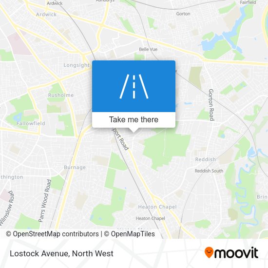 Lostock Avenue map