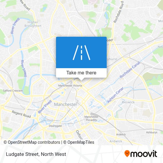 Ludgate Street map