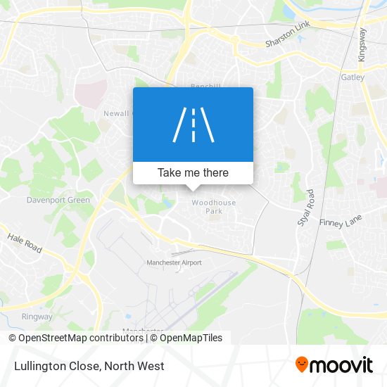 Lullington Close map