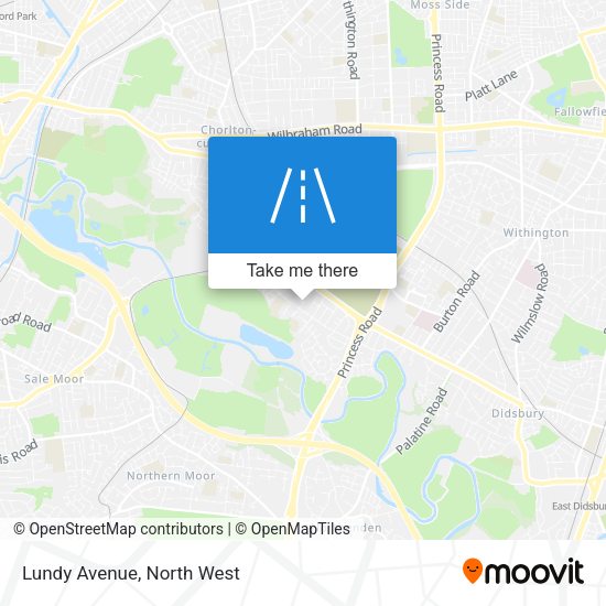 Lundy Avenue map